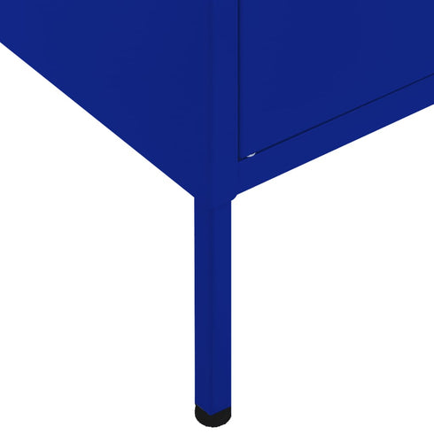Lady Jillian -  Storage Cabinet Navy Blue 80x35x101,5 cm Steel - Model 1